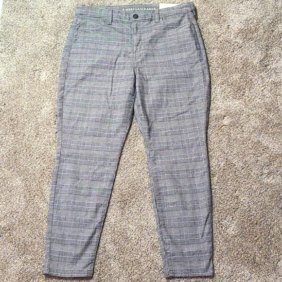 stretch high rise pant short - Picture 1 of 7